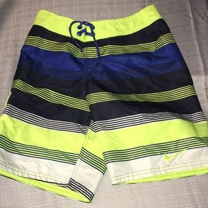 Nike size L boys swim trunks